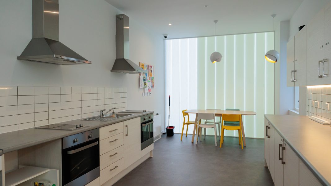 LandAid House interior