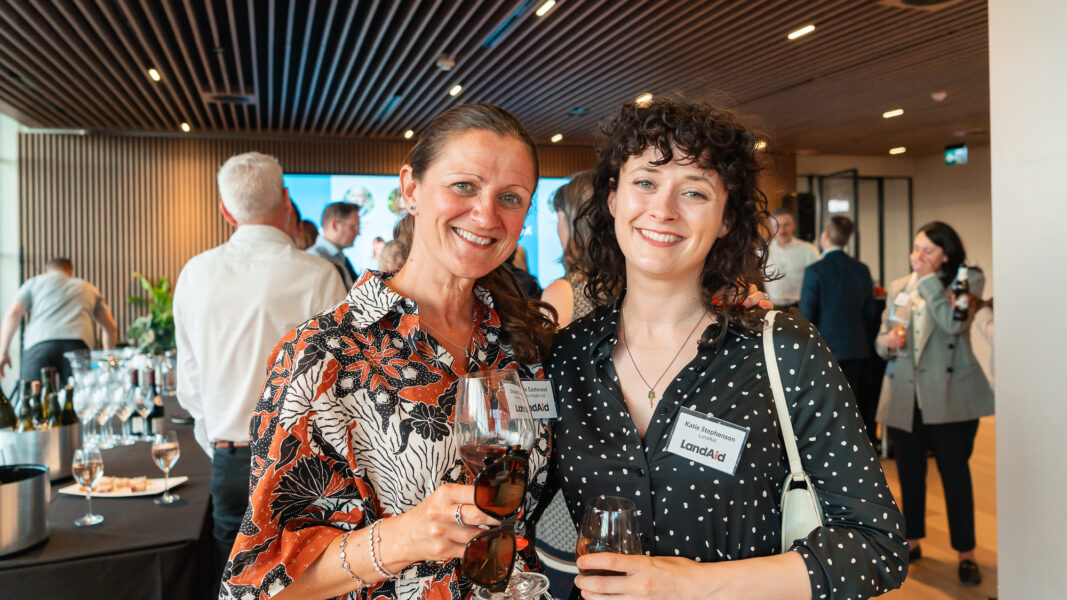 Katie Stephenson at LandAid strategy launch event