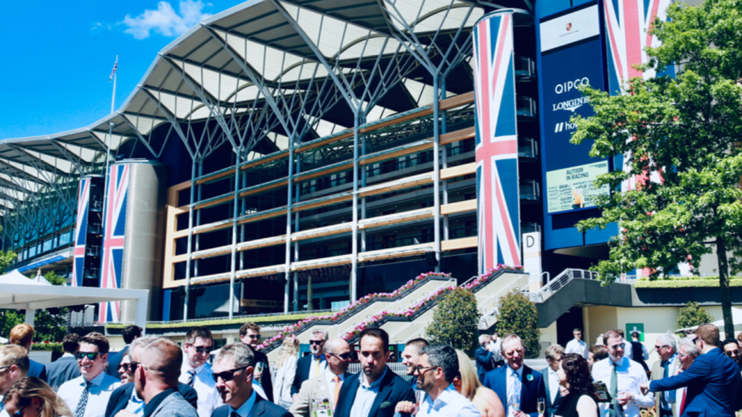People attending the Property Race Day at Ascot