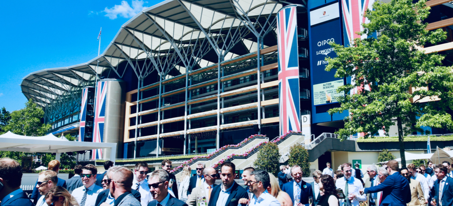 People attending the Property Race Day at Ascot