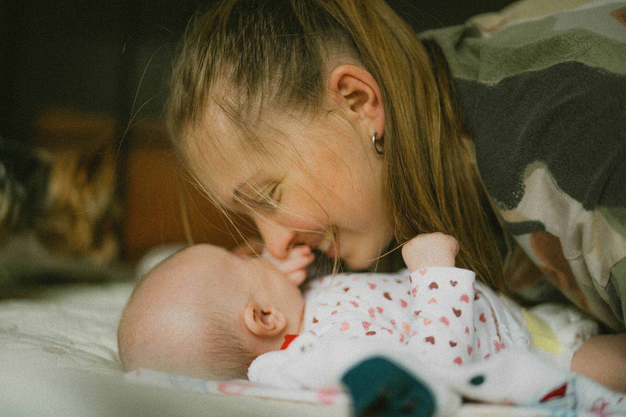 Young mum with baby